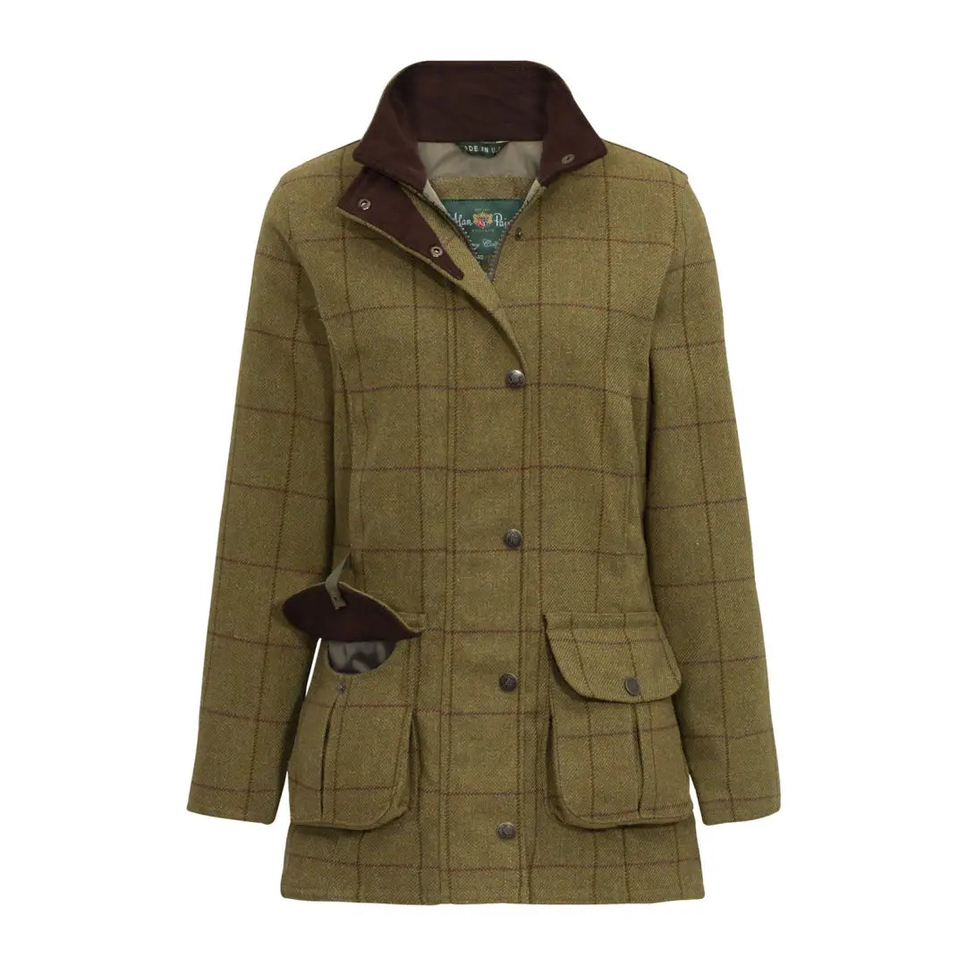 Alan Paine Rutland Ladies Tweed Waterproof Coat