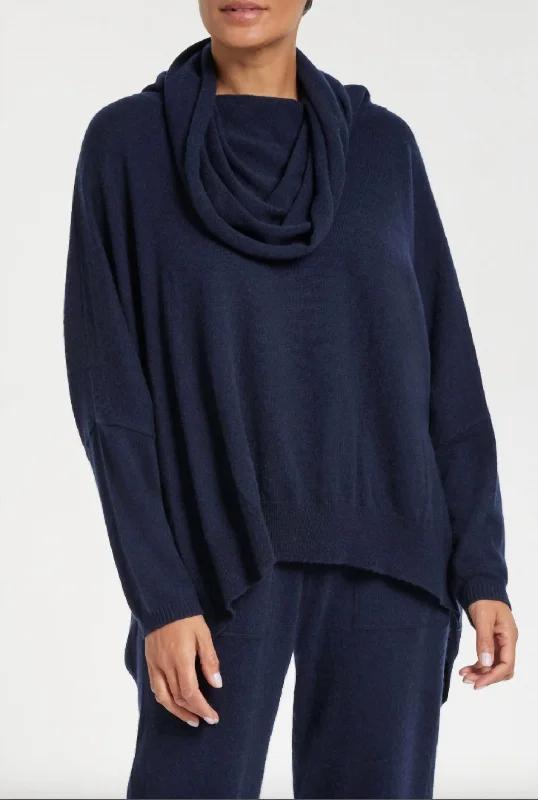 Jaxson Cashmere Sweater In Navy