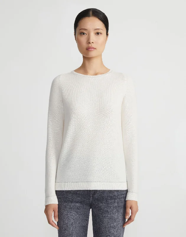 Wool-Cashmere Crewneck Sweater