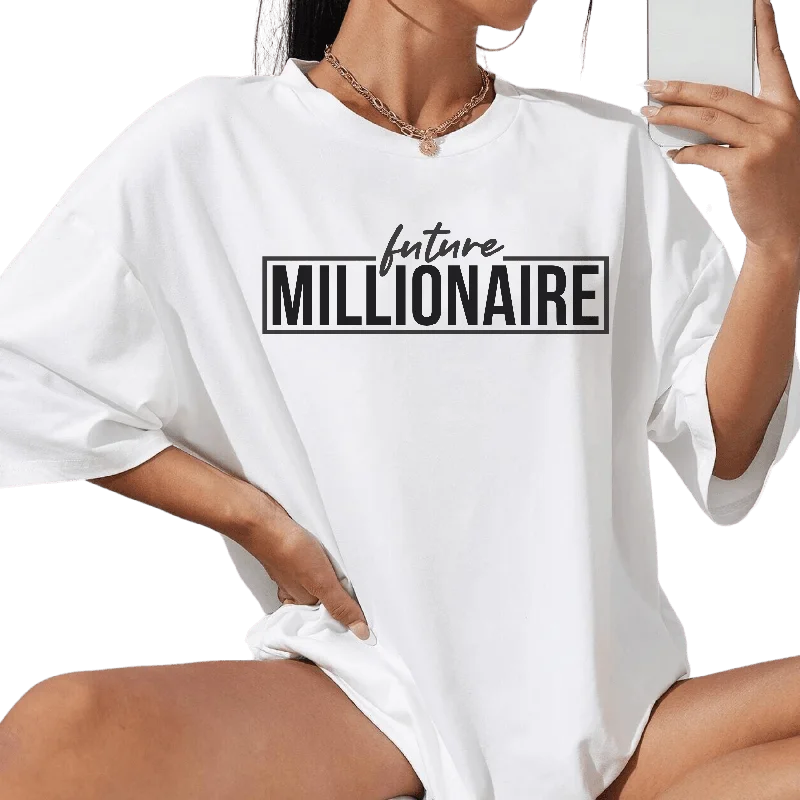 Millionaire  Womens Short Sleeve T-Shirt