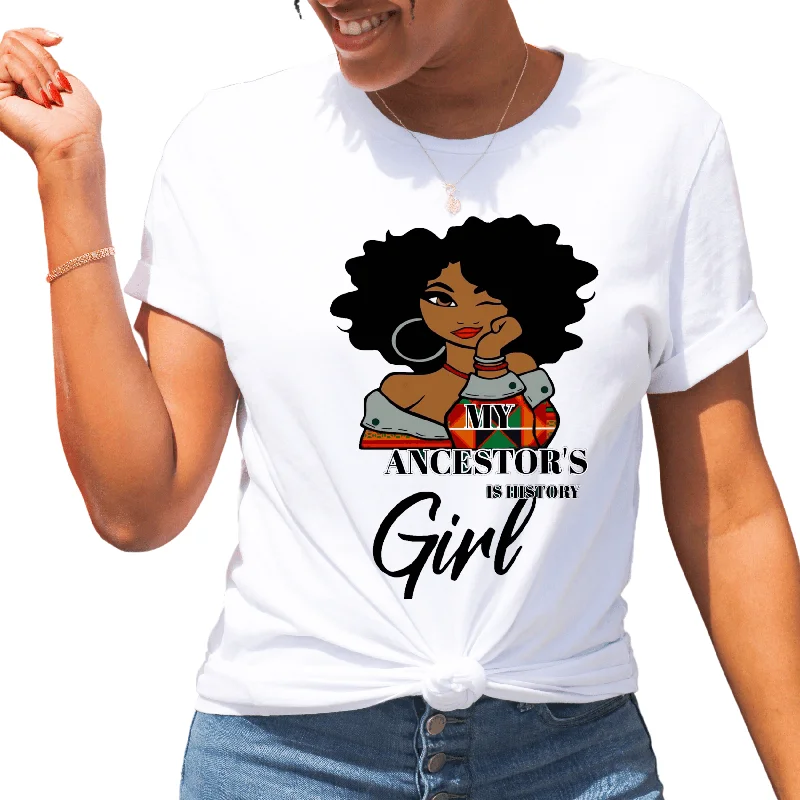 Women’s Short Sleeve T-Shirt, Urban, Afro Girl Magic