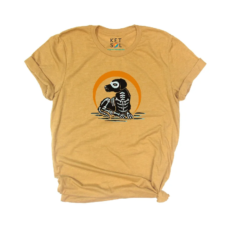 Halloween Black Lab Graphic-Tee