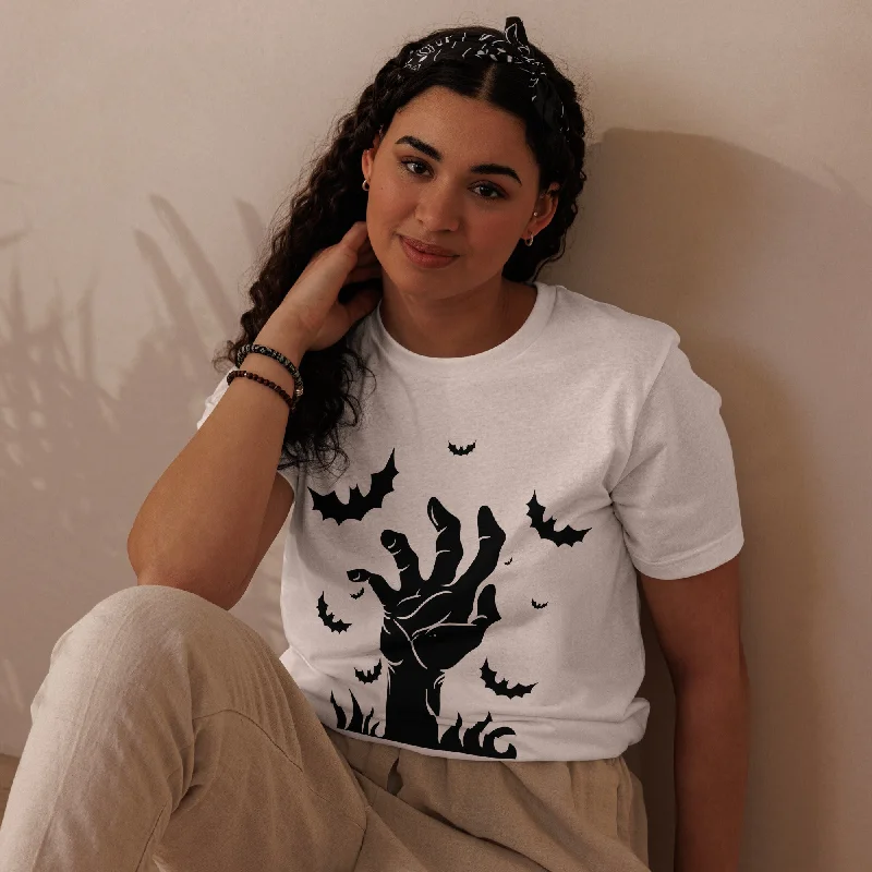 Hand Halloween Graphic Women Staple Eco T-Shirt