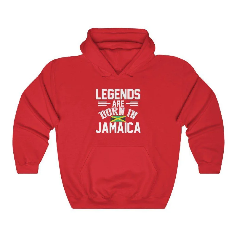 Legends are Born in Jamaica | Unisex Hooded Sweatshirt | Hoodie