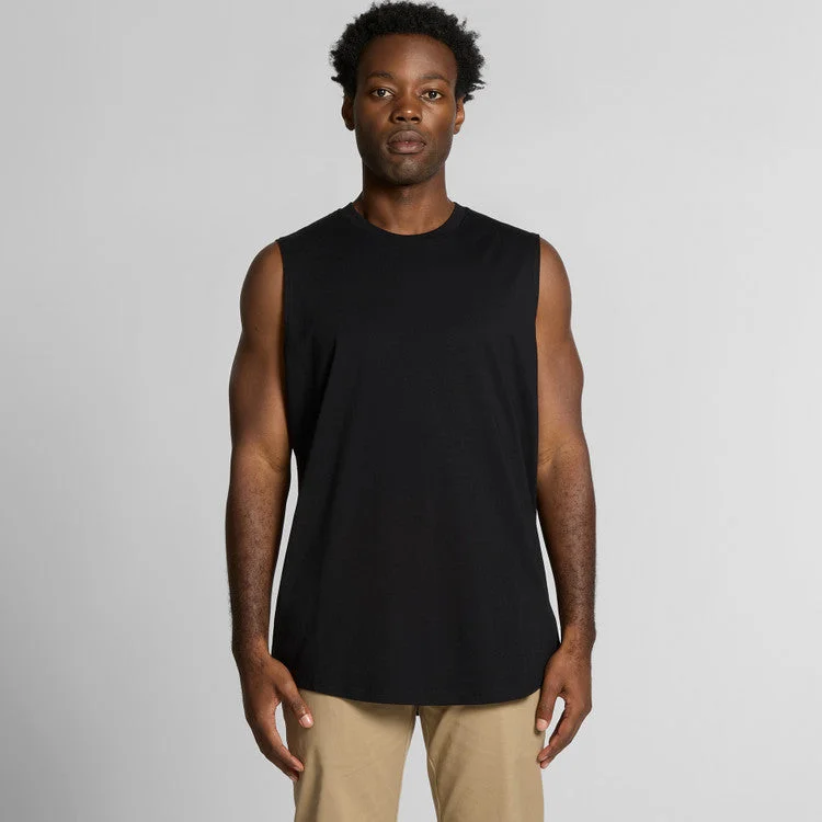 Ascolour Mens Staple Curve Tank -(5091)