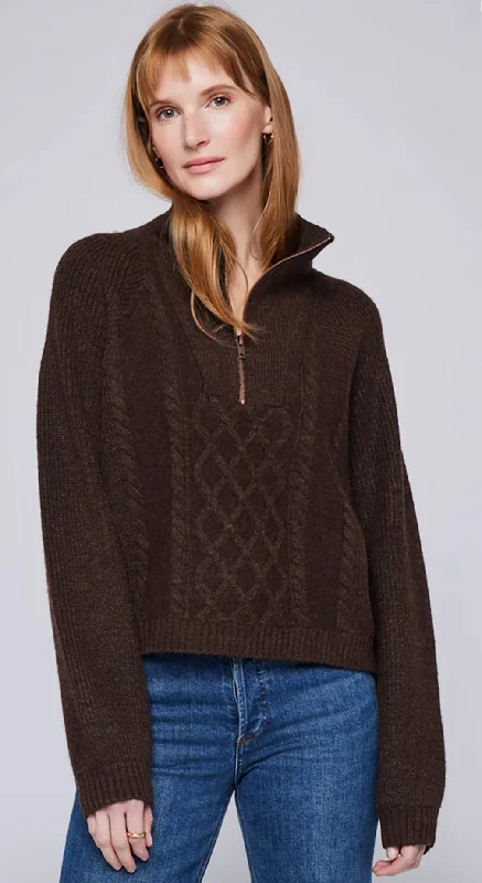 GENTLE FAWN GEORGIE HALF ZIP PULLOVER