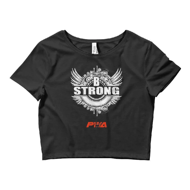 Be Strong Crop Tee