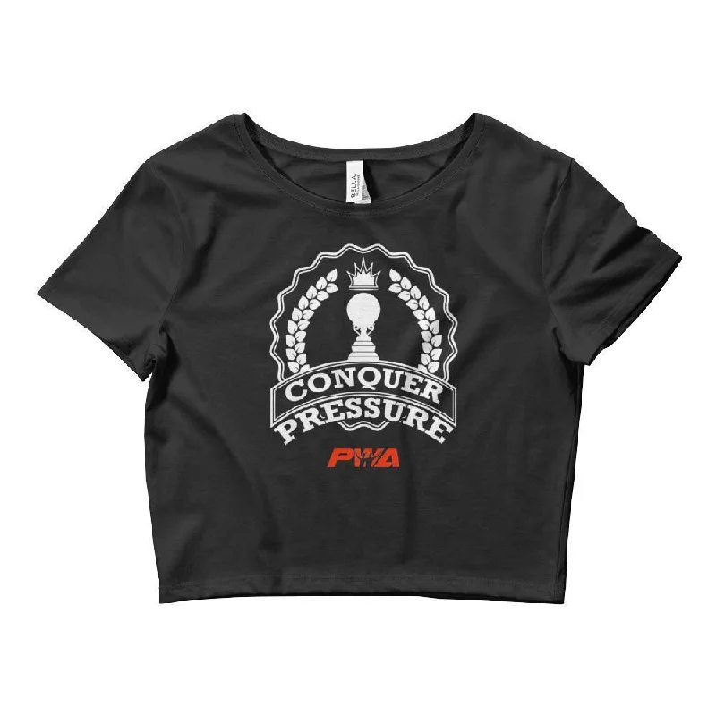 Conquer Pressure Crop Tee