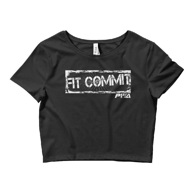 Fit Commit Crop Tee