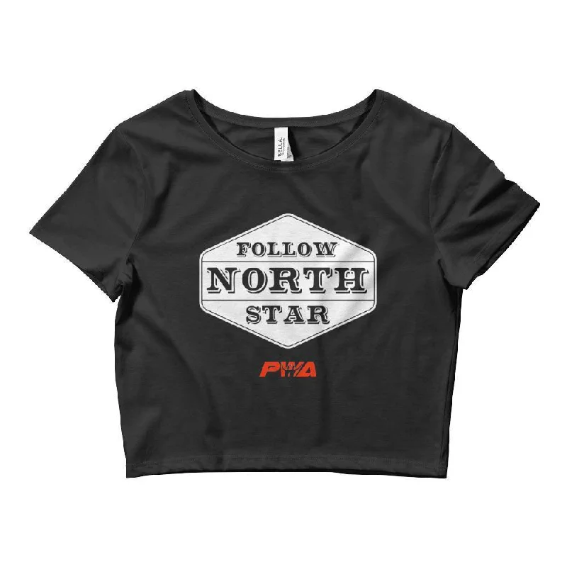 Follow North Star Crop Tee