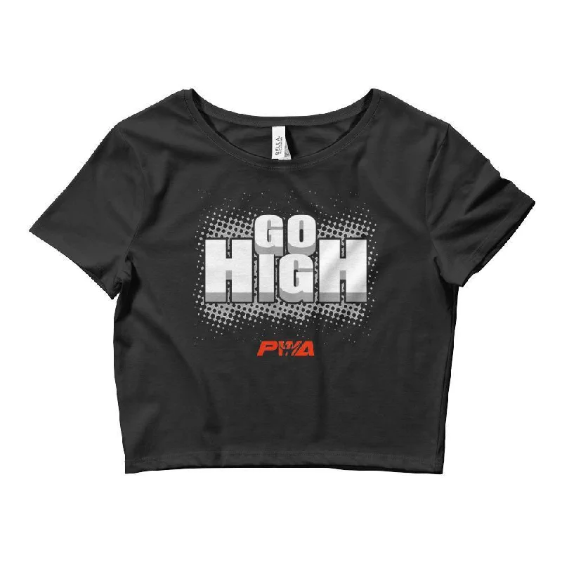 Go High Crop Tee