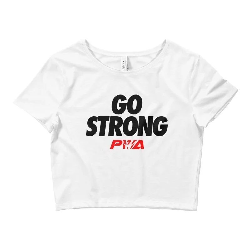 Go Strong Crop Tee