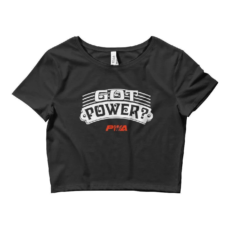 Got Power Crop Tee