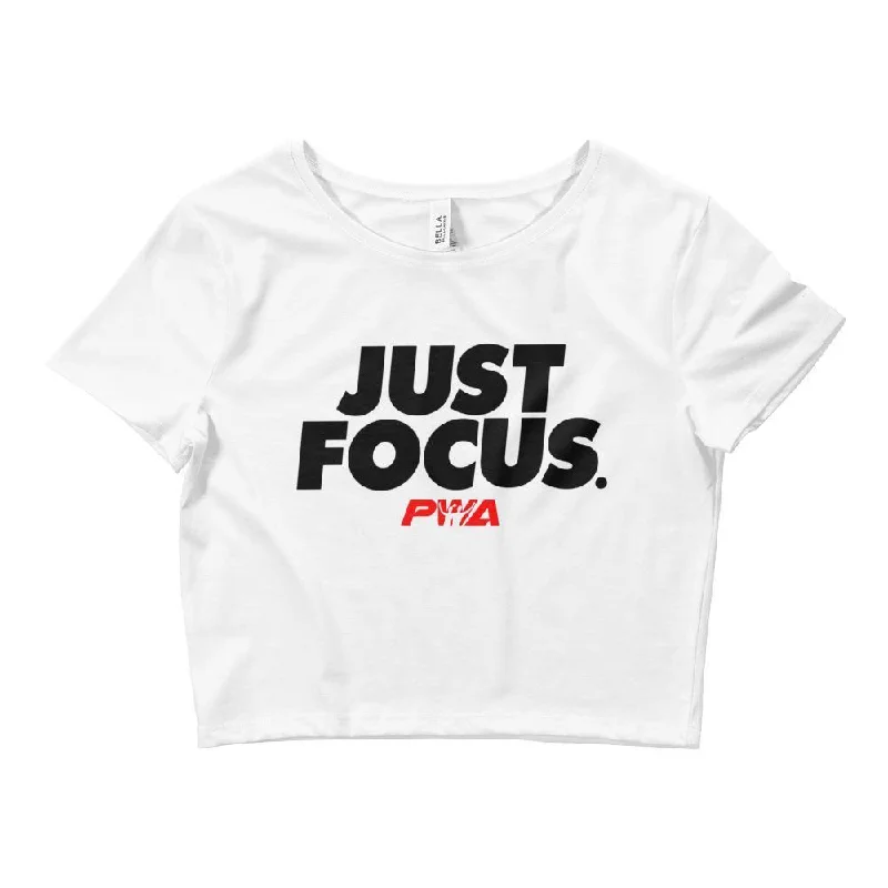 Just Focus Crop Tee