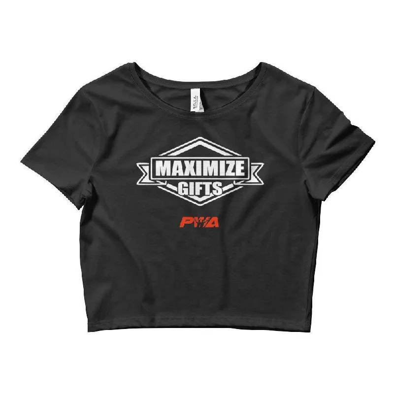 Maximize Gifts Crop Tee