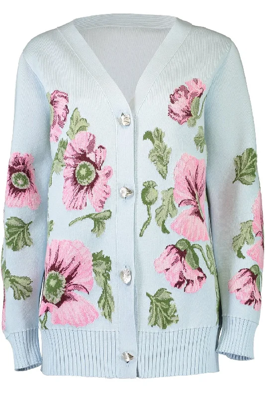 Poppies Long Cardigan