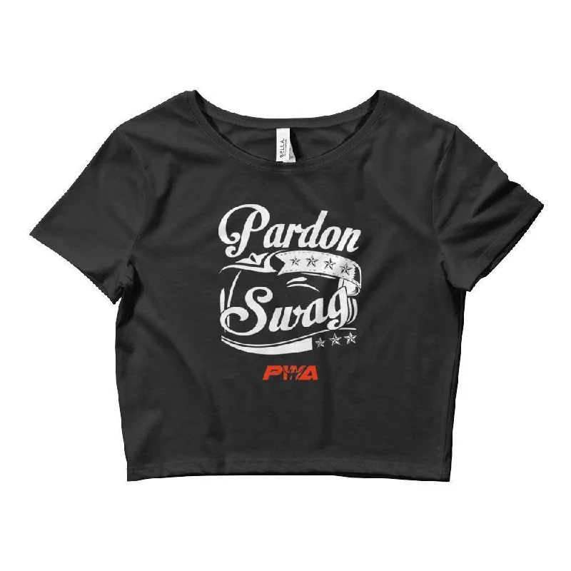 Pardon Swag Crop Tee