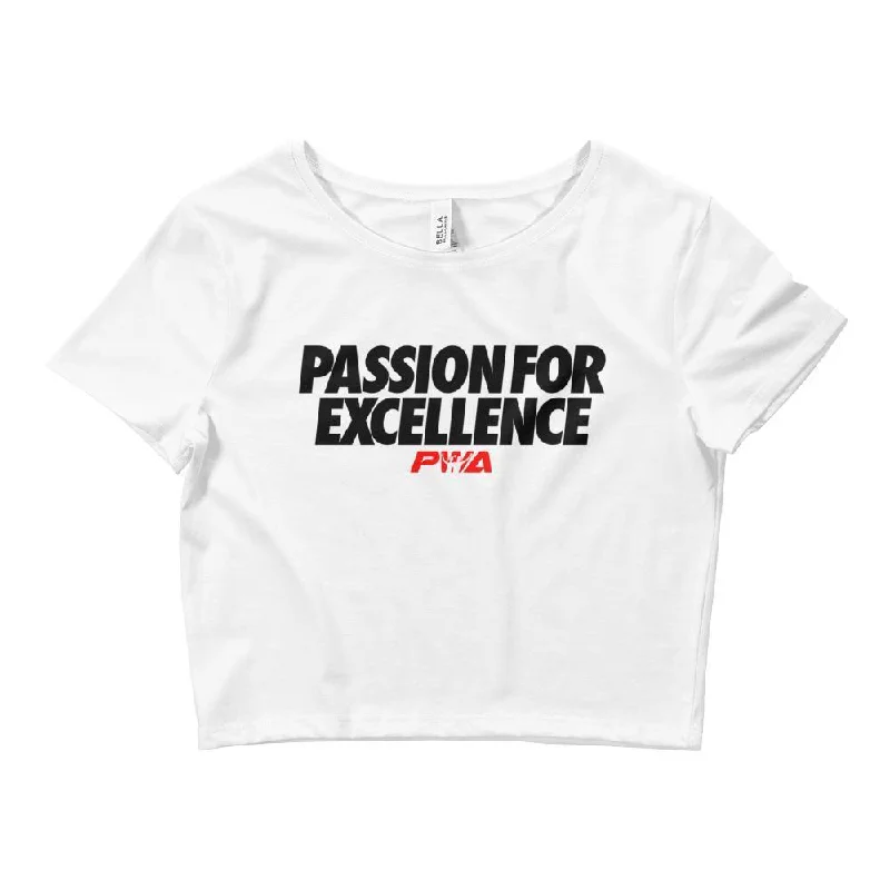 Passion For Exellence Crop Tee