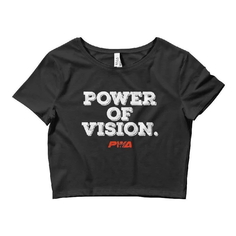 Power Of Vision Crop Tee