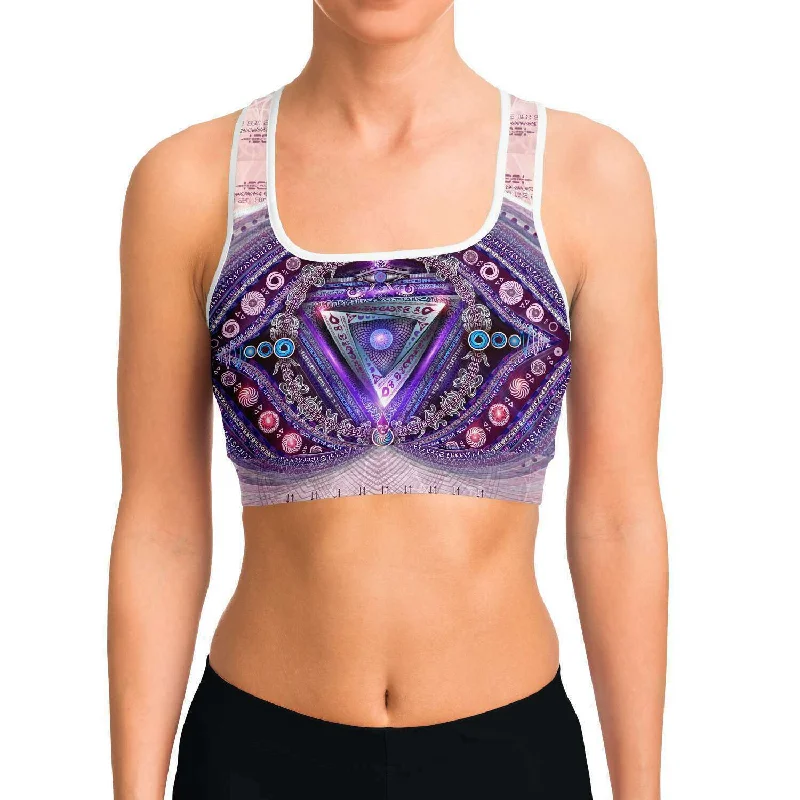 Ajna | Third Eye Chakra Sports Bra