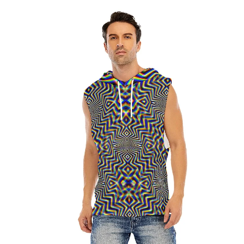 Chromadelic Hooded Tank Top