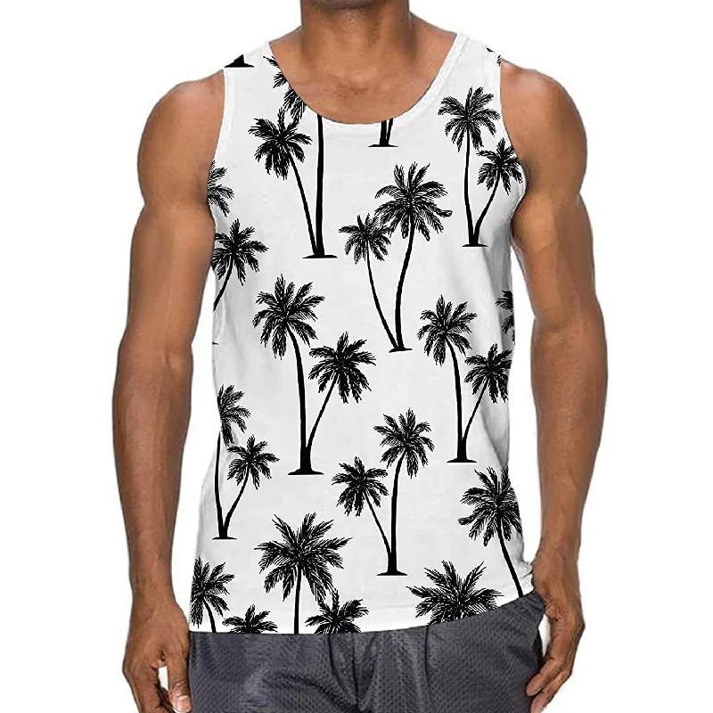 Palm Tree Funny Tank Top